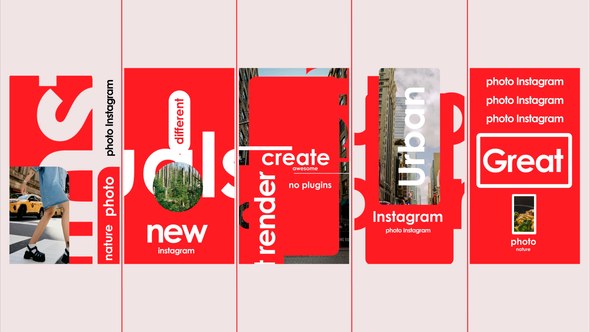 Videohive Modern Instagram Stories Pack - Social Media Template Product Promo template preview