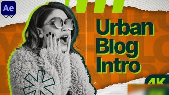Videohive Urban Blog Intro Openers template preview