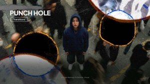 Grunge Punch Hole Transitions Elements template preview