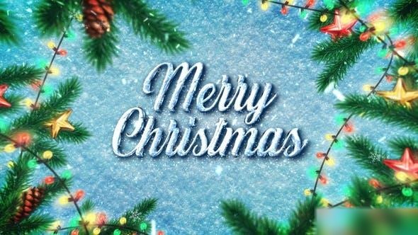 Videohive Christmas Greetings 29599843 Openers template preview
