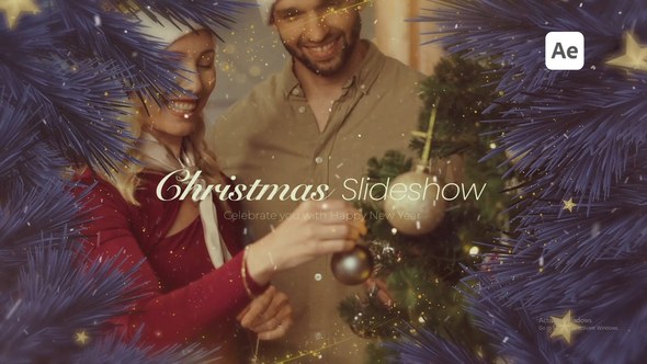 Videohive Merry Christmas | New Year Slideshow Video Displays template preview