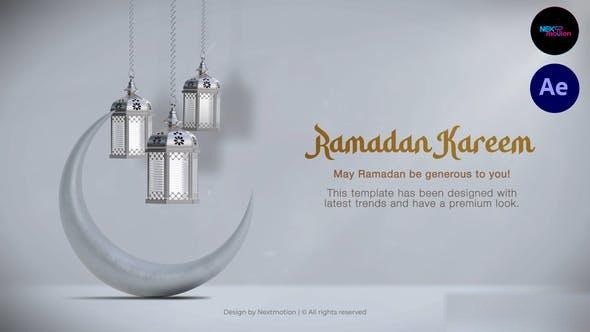 Videohive Ramadan Kareem Intro 43811697 Ramadan template preview