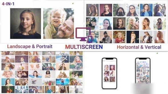 Videohive Multi Screen Openers template preview
