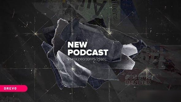 Videohive New PODCAST Openers template preview