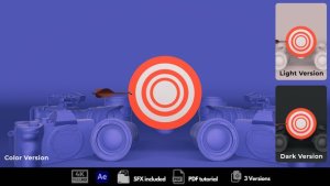 Videohive The Camera Professional Logo Stings template preview