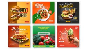 Videohive Food Promo Instagram Post V25 Product Promo template preview