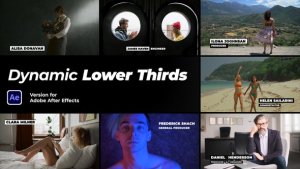 Videohive Dynamic Lower Thirds 46886629 Elements template preview