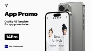 Videohive App Presentation Phone 14 Pro Product Promo template preview