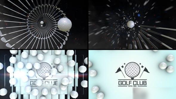 Videohive Golf Logo Reveal 2 Logo Stings template preview