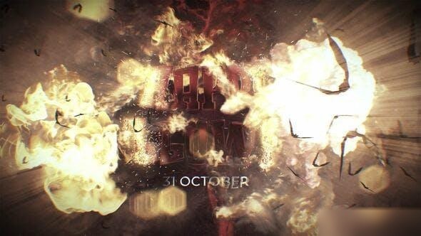 Videohive Halloween ID Openers template preview