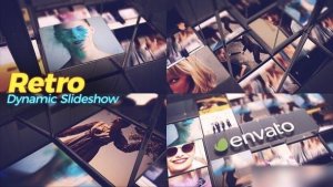 Videohive Retro Dynamic Slideshow Openers template preview