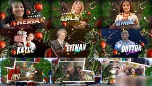 Videohive Christmas Freeze Frame Openers template preview