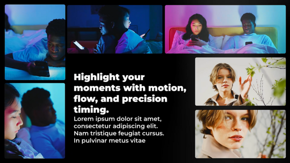 Videohive Multiscreen Intro Openers template preview