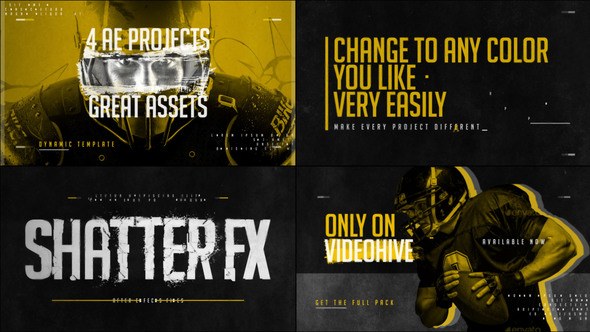 Dynamic Broadcast Pack Video Displays template preview