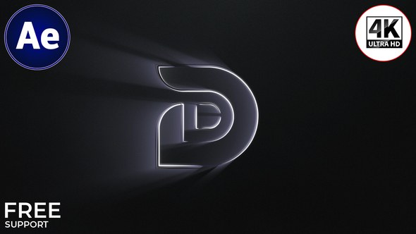 Videohive Light Logo Reveal || Light Abstract Logo Stings template preview