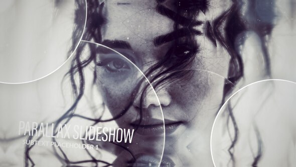 Videohive Circles Parallax Slideshow Openers template preview
