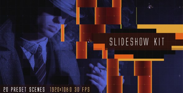 Videohive Slideshow Kit Video Displays template preview