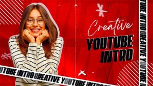 Youtube Vlog Intro MOGRT Premiere Pro template preview