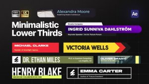 Videohive Lower Thirds 55826419 Elements template preview
