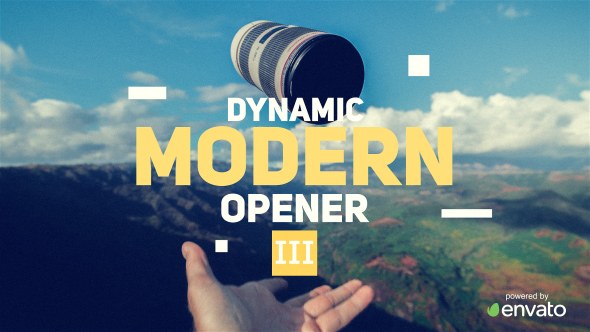 Videohive Dynamic Modern Opener III Openers template preview