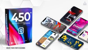 Favorite IGTV / Instagram Stories Pack 2.2 Video Displays template preview