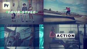Sport Promo Premiere Pro template preview