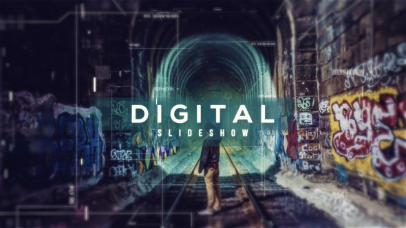 Videohive Digital Parallax Slideshow | Opener Openers template preview