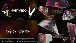 Videohive Shatter Glass Slideshow Video Displays template preview