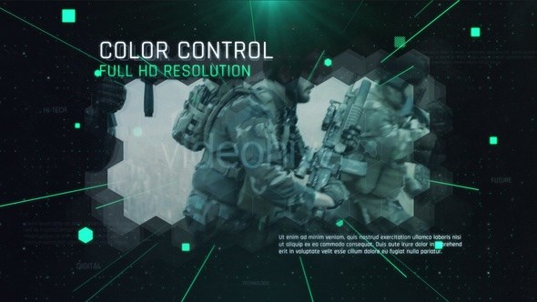 Videohive Technology Slides 45327349 Video Displays template preview