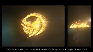Videohive Golden Particles Logo Reveal 57592179 Logo Stings template preview