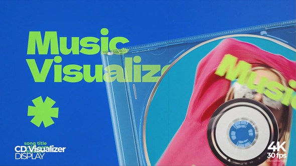 Videohive CD Visualizer Display Promo Product Promo template preview