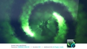 Videohive Smoke Trails Logo Reveal Logo Stings template preview