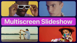Videohive Multiscreen Slideshow Modern Video Displays template preview