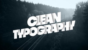 Videohive Clean Typography 56995697 Titles template preview
