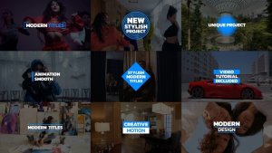 Videohive Minimal Modern Titles | AE Titles template preview