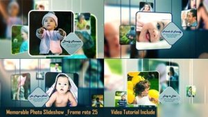 Videohive Memorable Photo Slideshow Openers template preview
