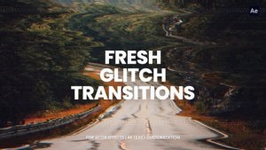 Videohive Glitch Transitions For After Effects Elements template preview