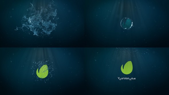 Videohive Water Splash Logo 26688036 Logo Stings template preview