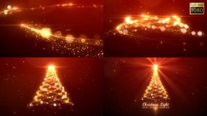 Christmas Light Video Displays template preview