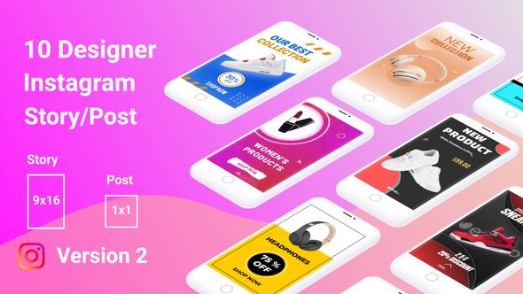 Videohive Product Promo Instagram Stories 36596724 Product Promo template preview