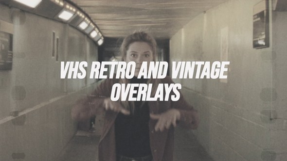 Videohive VHS Retro And Vintage Overlays 53380852 Elements template preview