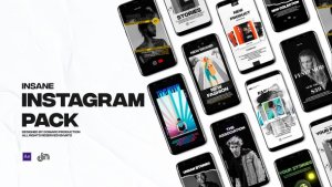 Videohive Insane instagram pack Product Promo template preview