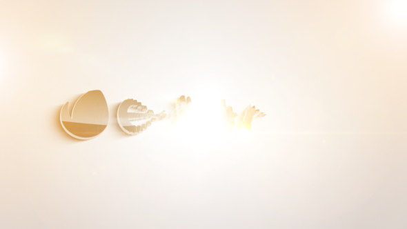 Videohive Clean 3D Flip Logo Logo Stings template preview
