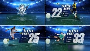 Videohive Soccer Players 47757542 Openers template preview