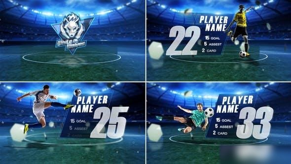 Videohive Soccer Players 47757542 Openers template preview
