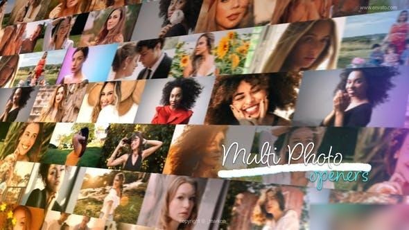 Videohive Multi Photo Gallery Logo Opener Openers template preview