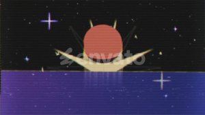 Videohive RetroLogoReveal Logo Stings template preview