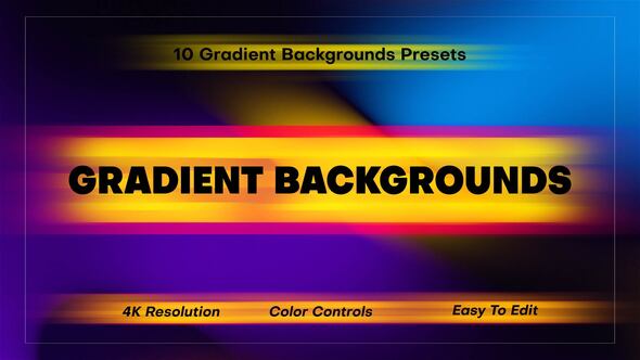 Videohive Gradient Backgrounds 60840874 Elements template preview