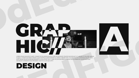 Videohive Scenes Typography Titles template preview