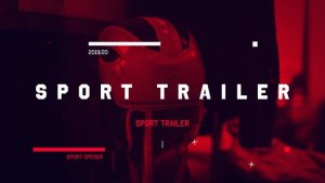 Videohive Sport Opener - Trailer Openers template preview